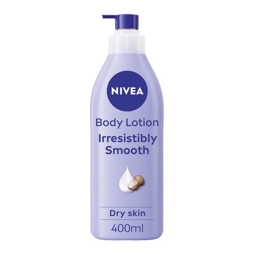 NIVEA Body Lotion for Dry Skin, Irresistibly Smooth