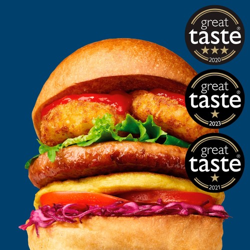 Moving Mountains Plant-Based Sausage Burger 