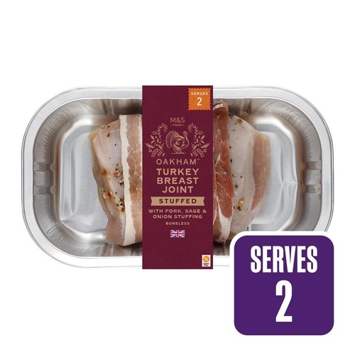 M&S Turkey Breast with Pork Sage & Onion Stuffing