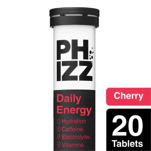 Phizz Caffeine 3-in-1 Hydration, Electrolytes and Vitamins Effervescent
