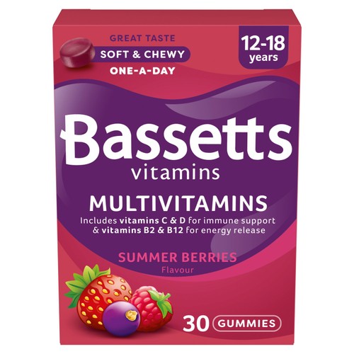 Bassetts Vitamins Multivitamins Summer Berries 12-18 years