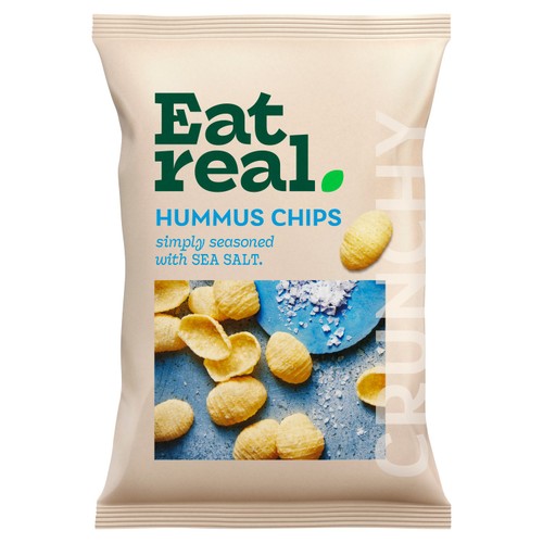 Eat Real Hummus Chips Sea Salt Sharing