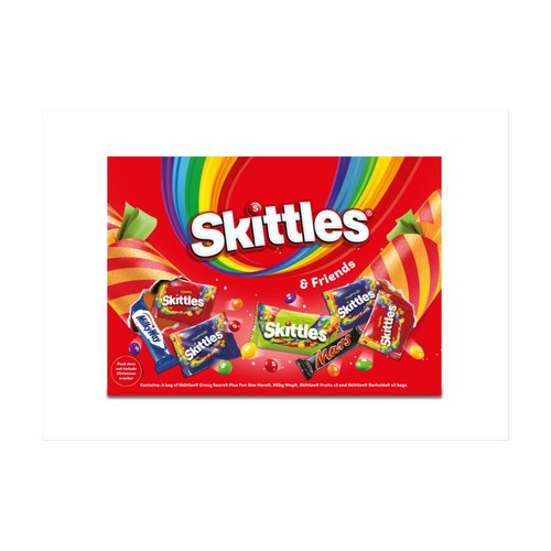 Skittles and Friends Sweets Medium Christmas Selection Box