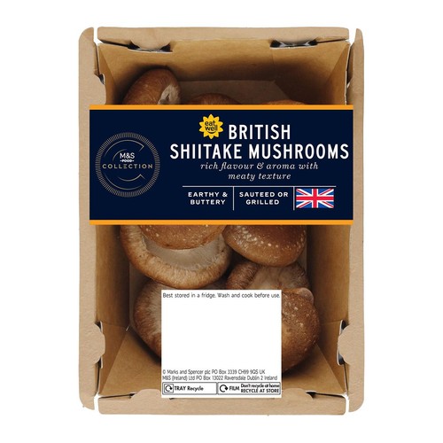 M&S British Shiitake Mushrooms