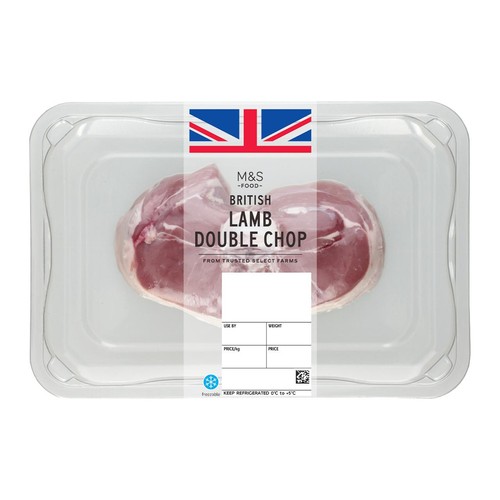 M&S British Lamb Double Chop 