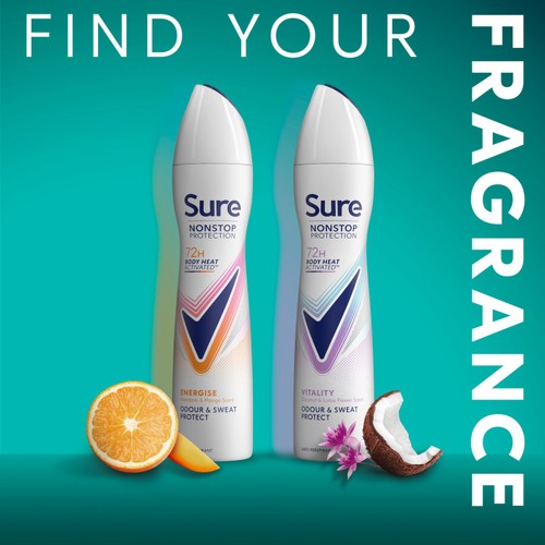 Sure Women 72hr Nonstop Protection Energise Anti-Perspirant Deodorant