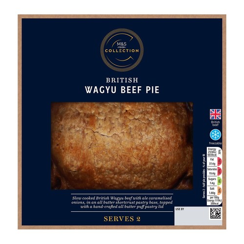 M&S Collection Wagyu Pie