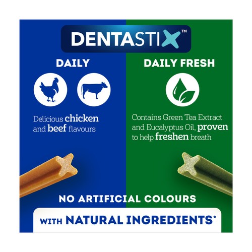 Pedigree Dentastix Fresh Adult Medium Dog Treats 5 x Dental Sticks