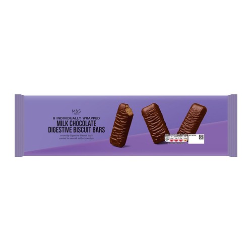M&S Milk Chocolate Digestive Biscuit Bars