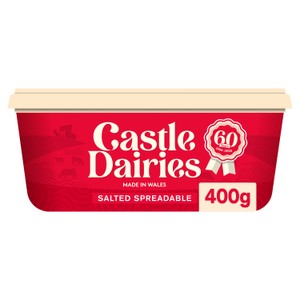 Castle Dairies Salted Welsh Butter   250g