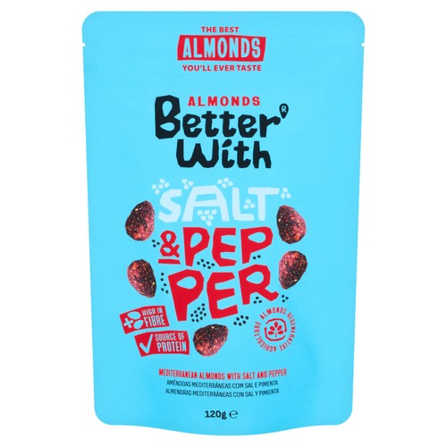 Better With Salt & Pepper Almond Nuts