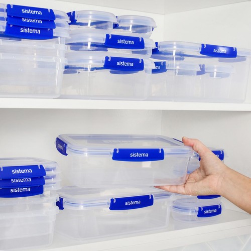Sistema Klip It Plus 2.2L Containers 3 Pack Airtight Food Storage