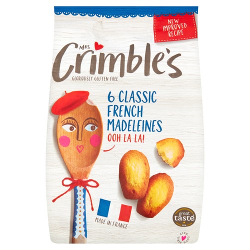 Mrs Crimble's Gluten Free French Madeleines