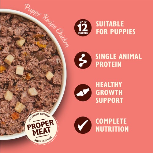 Lily's Kitchen Puppy Recipe with Chicken Wet Dog Food