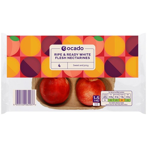 Ocado Ripe & Ready White Nectarines