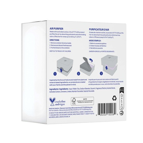 Attitude Natural Air Purifier Eucalyptus & Lavender