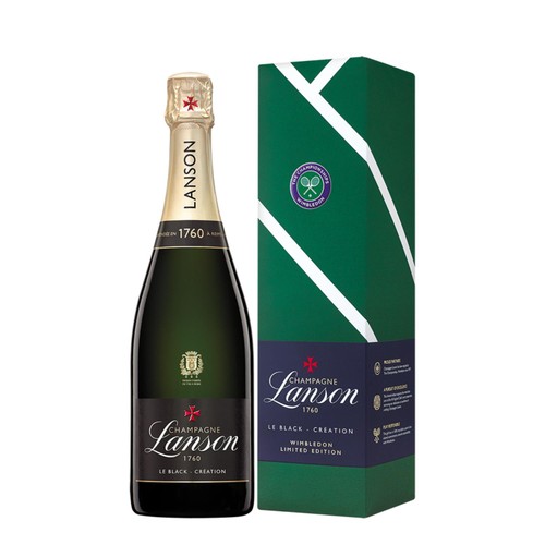 Champagne Lanson Le Black Creation Wimbledon Edition
