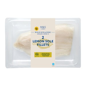 M&S Icelandic 2 Lemon Sole Fillets