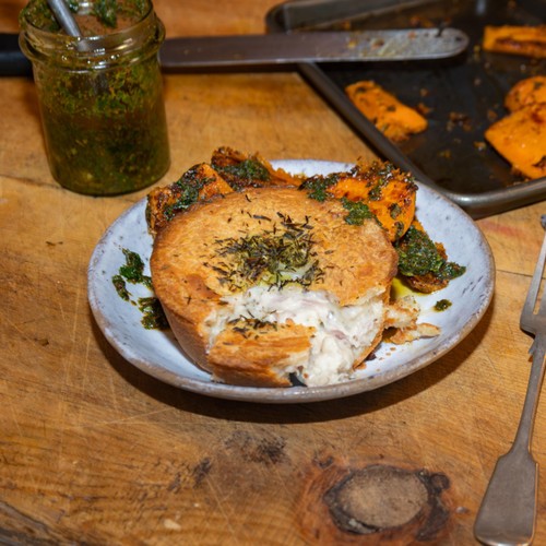 Pieminister Gluten Free Ranger Pie with Chicken, Ham & Leek