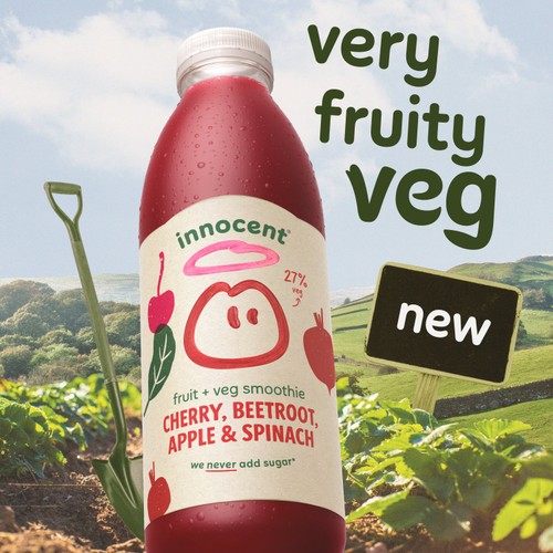 Innocent Cherry, Beetroot, Apple & Spinach Smoothie