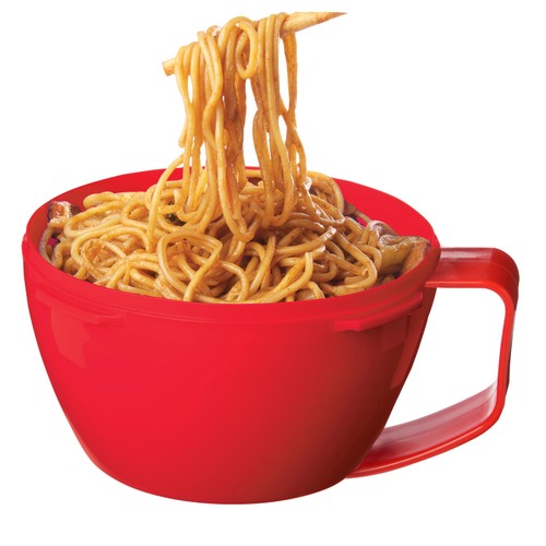 Sistema Microwave Noodle Bowl Food Container with Steam Vent 940ml