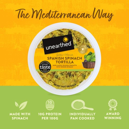 Unearthed Spanish Spinach Tortilla