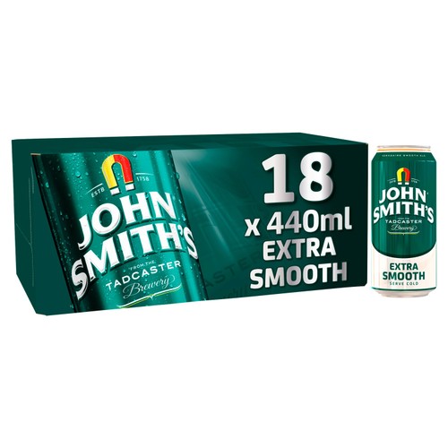 John Smith's Extra Smooth Ale Cans