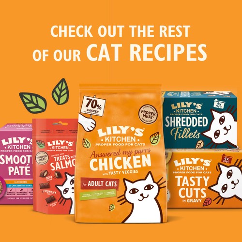 Lily's Kitchen Cat Christmas Turkey and Salmon Feast