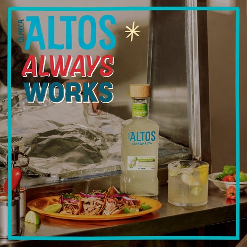 Olmeca Altos Tequila Ready to Serve Margarita