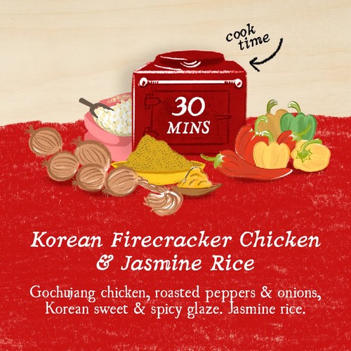 Charlie Bigham's Korean Firecracker Chicken & Jasmine Rice