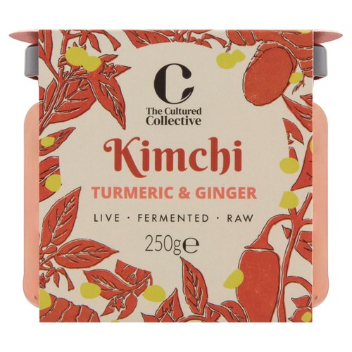 The Cultured Collective Turmeric & Ginger Kimchi, 250g The Cultured Collective Turmeric & Ginger Kimchi, 250g