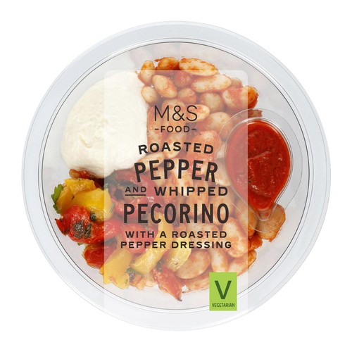 M&S Roasted Pepper & Whipped Pecorino Salad