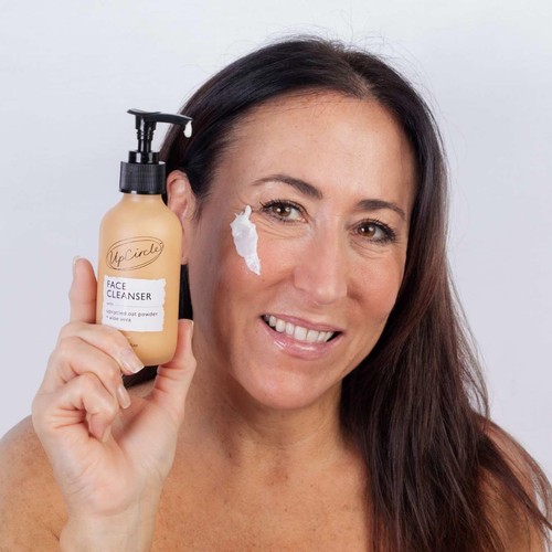 UpCircle Cleansing Face Milk with Aloe Vera + Oat Powder