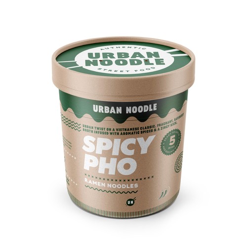 Urban Noodle Spicy Pho Ramen Pot, 87g