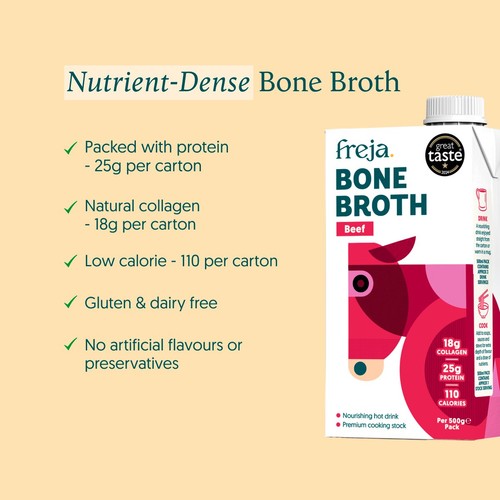 Freja Classic Beef Sipping Bone Broth