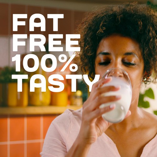 Arla BOB Skimmed Milk that Tastes like Semi-Skimmed
