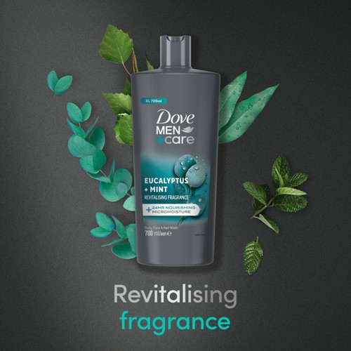 Dove Men+Care Mint and Eucyalyptus Shower Gel