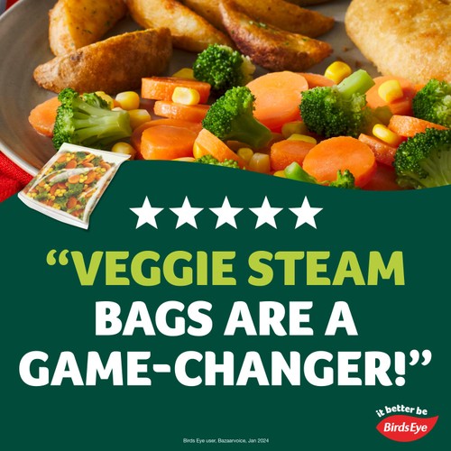 Birds Eye Steamfresh 4 Family Favourites Steam Bags