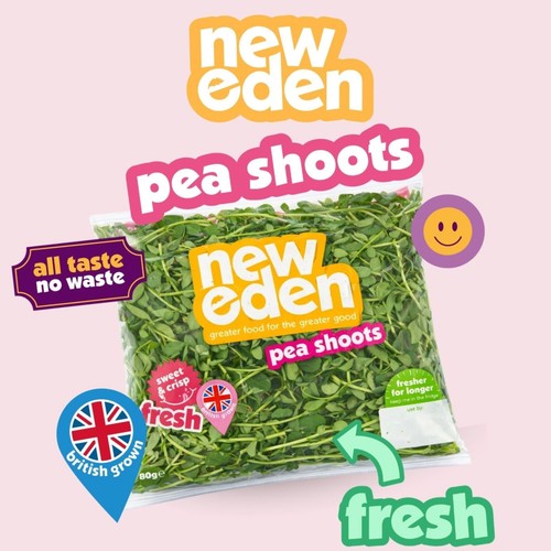 New Eden Pea Shoots 80g