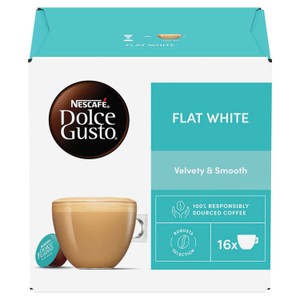 Nescafe Dolce Gusto Flat White Coffee Pods x16 187.2g