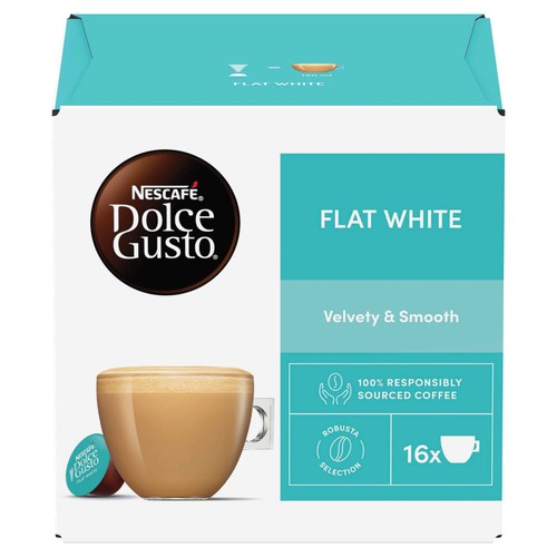 Nescafe Dolce Gusto Flat White Coffee Pods