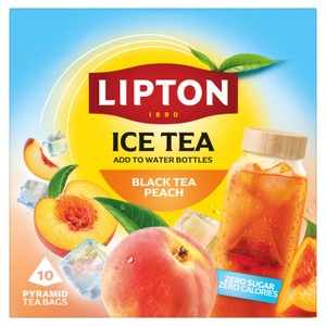 Lipton Iced Tea Cold Brew Peach Fruit Tea Bags