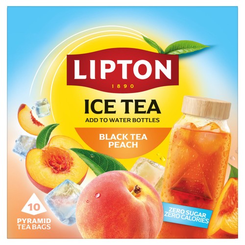 Lipton Iced Tea Cold Brew Peach Fruit Tea Bags