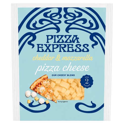 Pizza Express Cheddar & Mozzarella Pizza Cheese