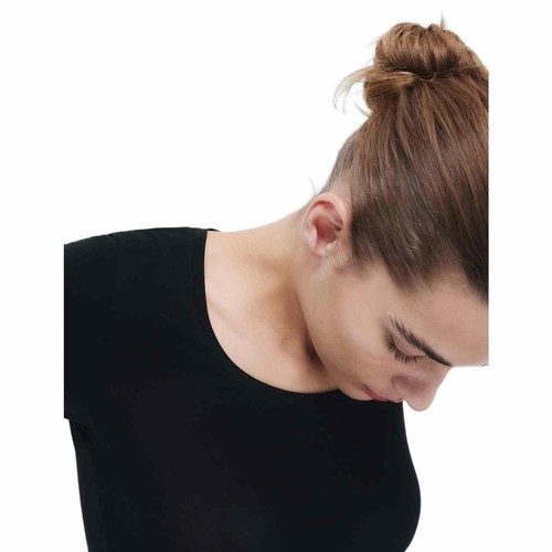 M&S Heatgen Long Sleeve Top L Black
