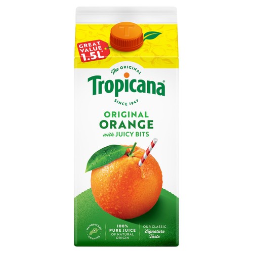Tropicana Original Orange Fruit Juice with Bits