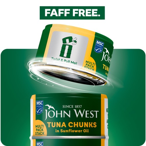 John West Tuna Chunks in Sunflower Oil MSC