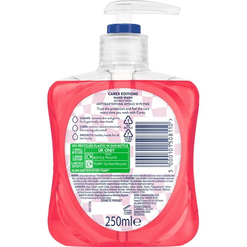 Carex Editions Cherry on Top Antibacterial Handwash