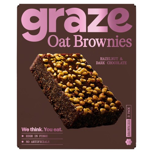 Graze Dark Choc & Hazelnut Brownie