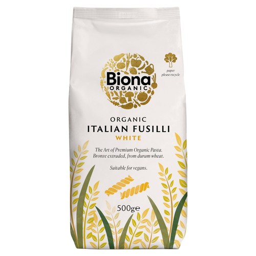  Biona Organic White Fusilli Pasta